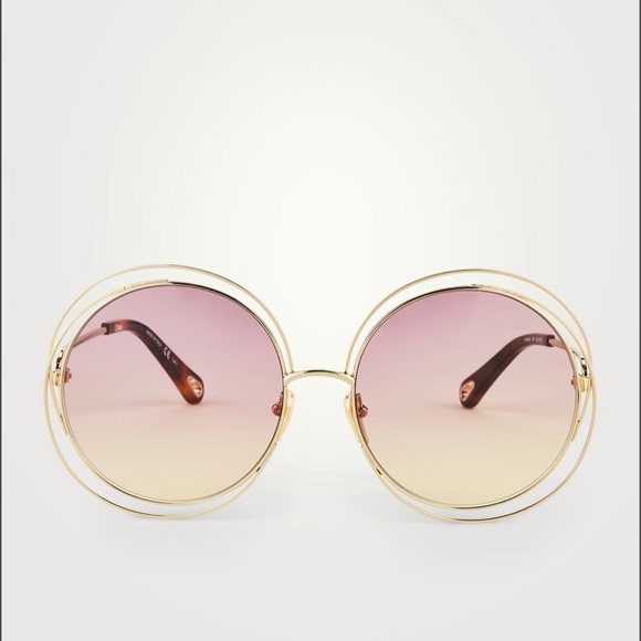 Chloe Pink Sunglasses - Picture 2 of 4
